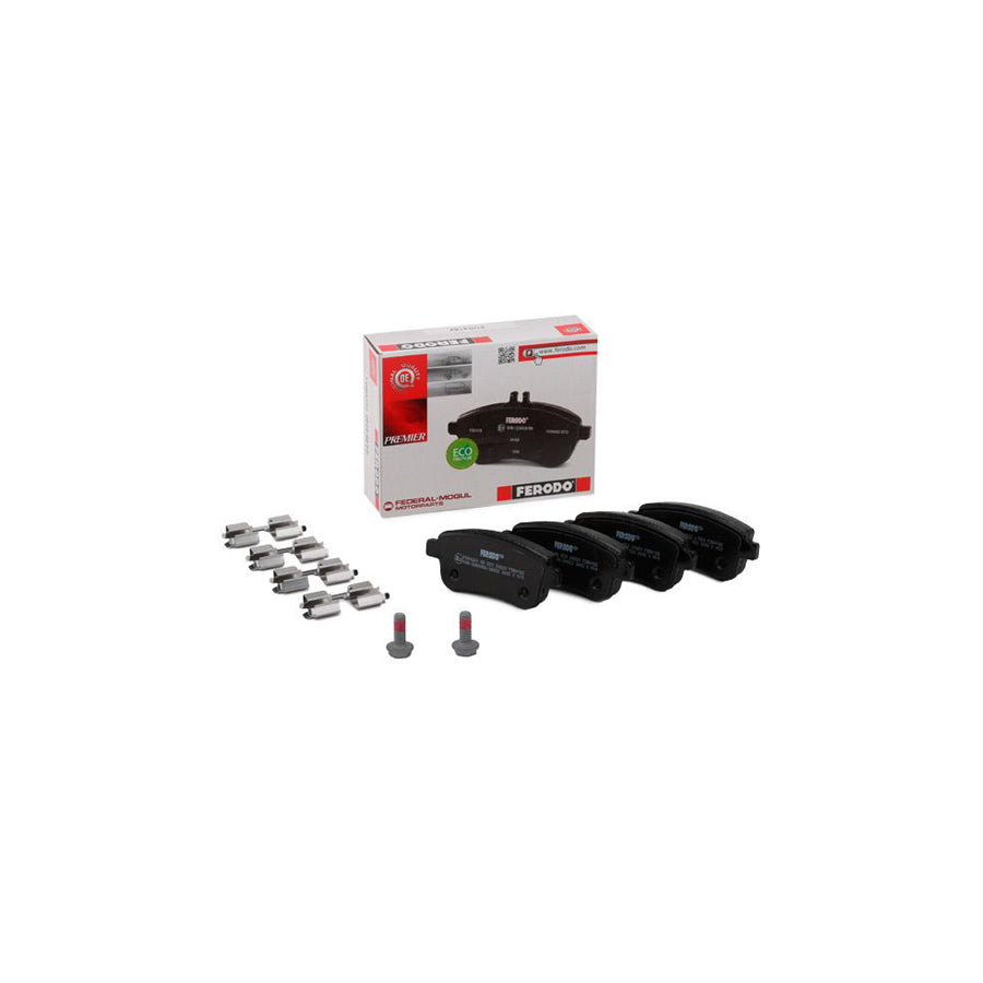Ferodo Premier Fdb4182 Brake Pad Set Not Prepared For Wear Indicator With Brake Caliper Screws With Accessories