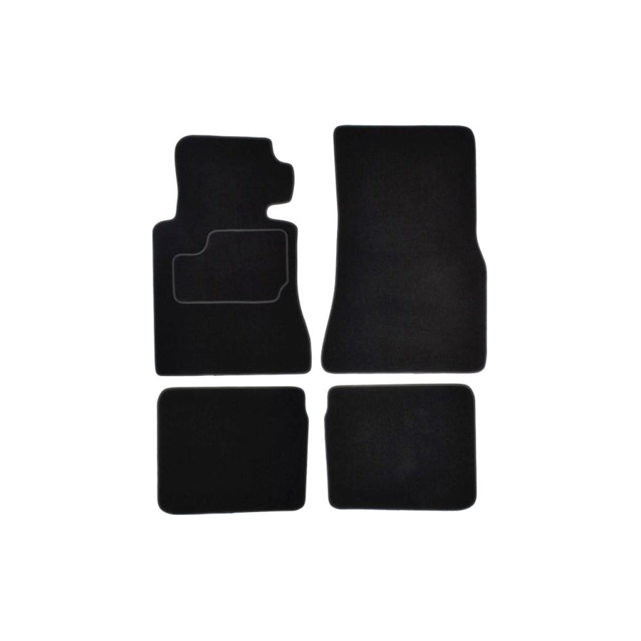 MAMMOOTH A041 MER315 PRM 01 Floor mat set suitable for MERCEDES-BENZ S-Class Saloon (W126) Textile, Front and Rear, Quantity: 4, Black