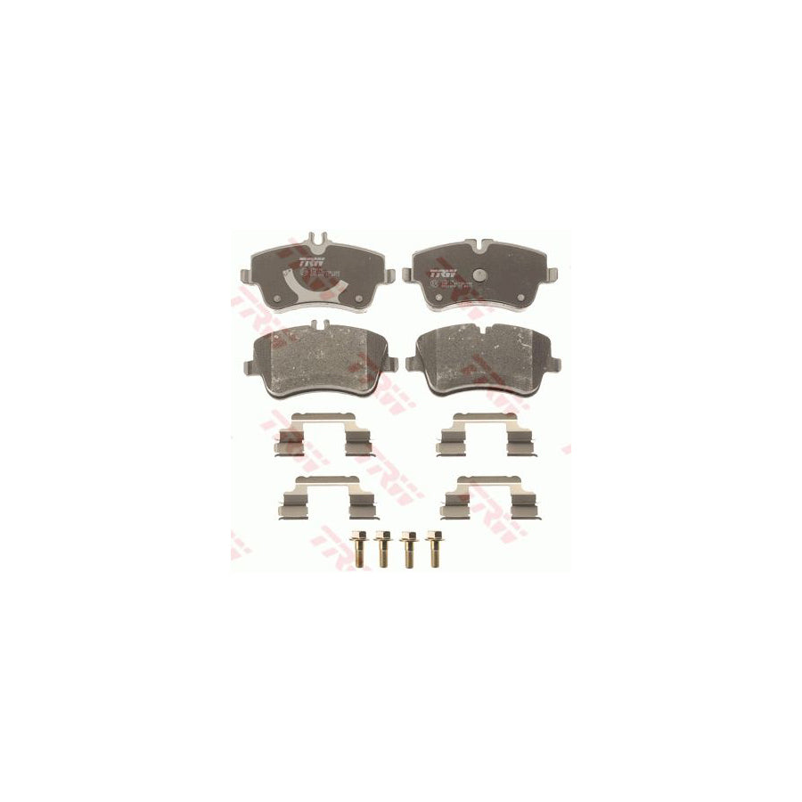 TRW Cotec Gdb1514 Brake Pad Set Prepared For Wear Indicator With Brake Caliper Screws With Accessories
