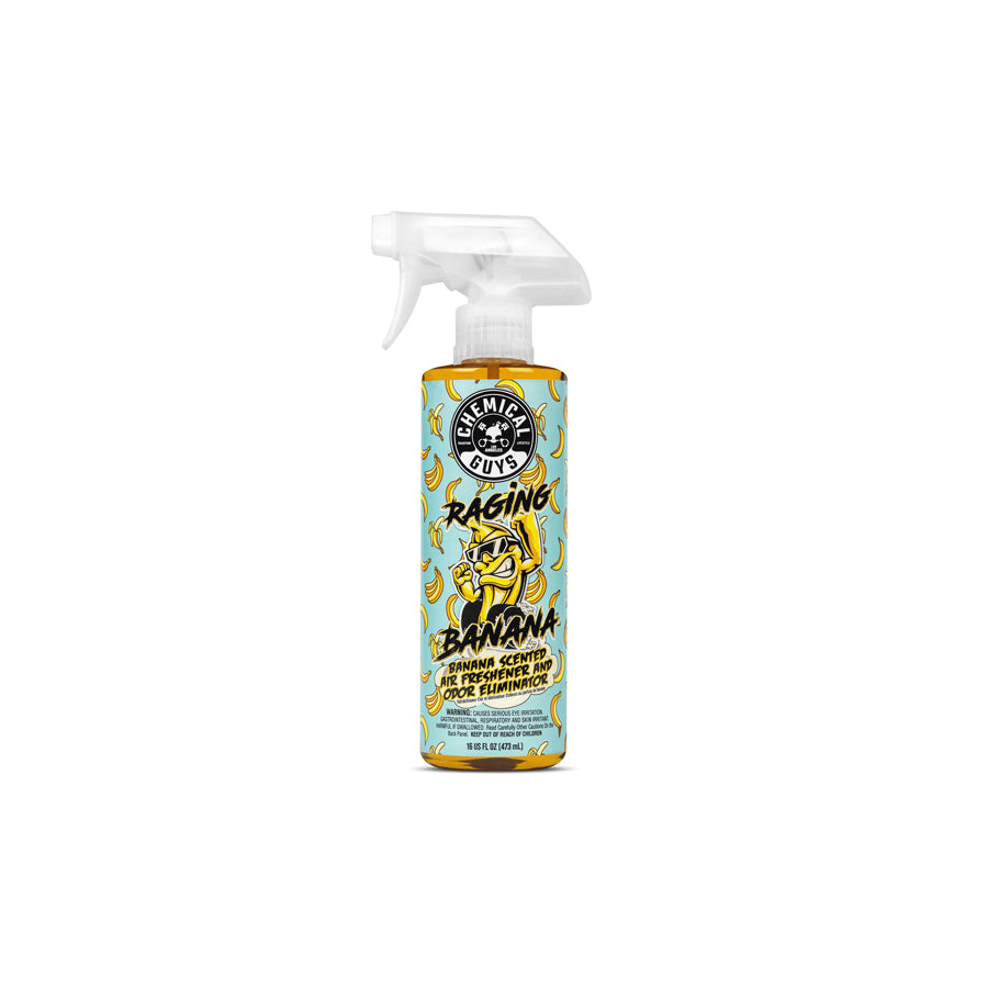 Chemical Guys Raging Banana Air Freshener & Odor Eliminator 16 oz | Duco Car Parts UK Car Parts