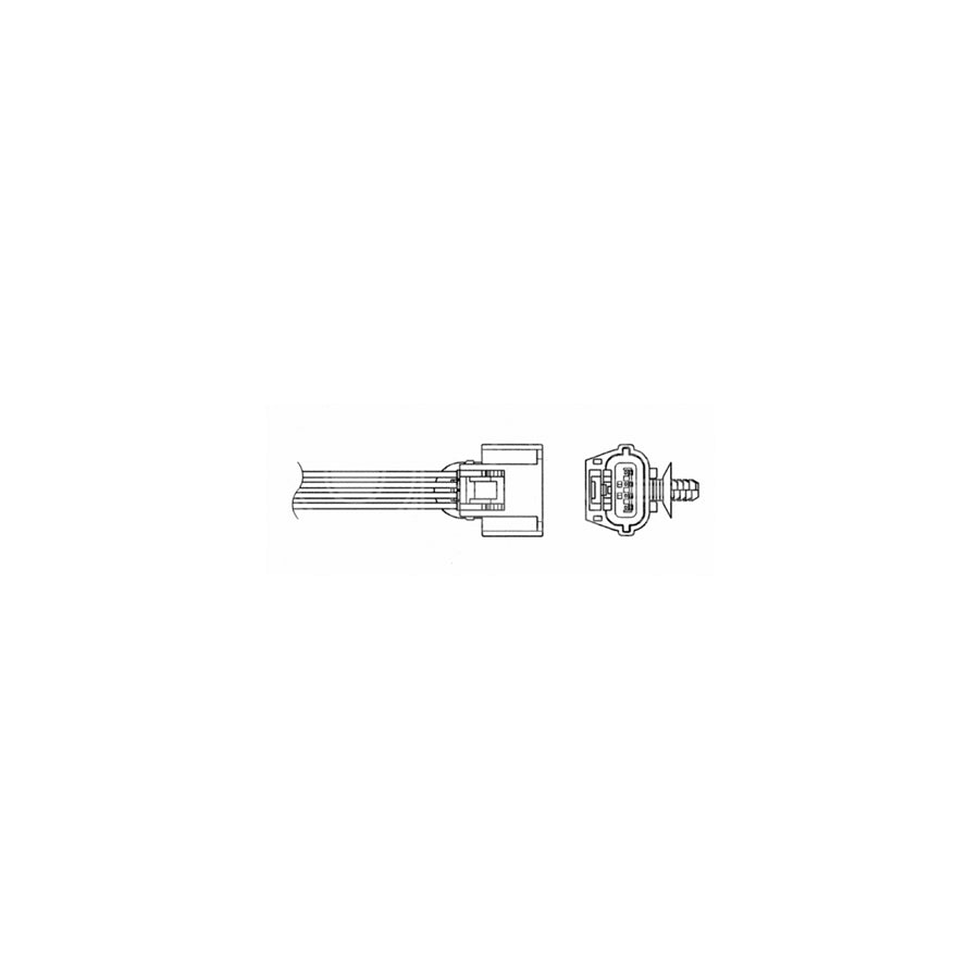 NTK Lambda Sensor / O2 Sensor (NGK 6518) - OZA603-R3