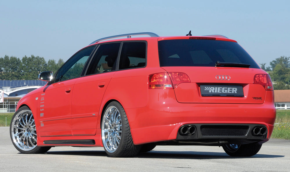 Rieger 00099030 Audi 8E B6 B7 A4 Right Side Skirt - Carbon-Look