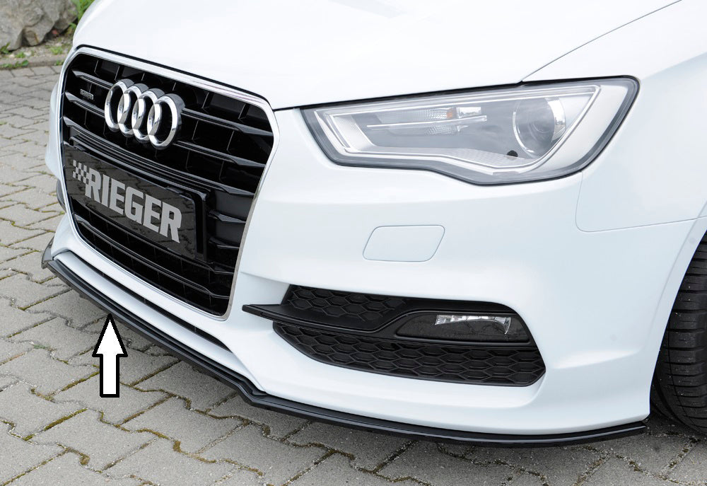 Rieger 00088116 Audi 8V Front Splitter (A3 & S3)