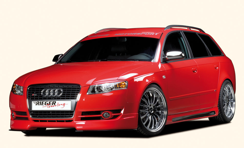 Rieger 00099030 Audi 8E B6 B7 A4 Right Side Skirt - Carbon-Look
