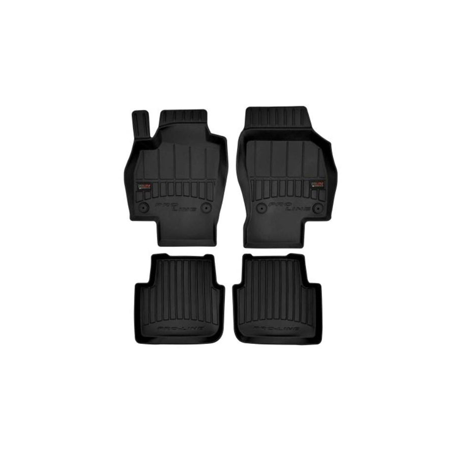 FROGUM Tailored 3D408906 Floor mat set for SKODA Scala Hatchback Elastomer, Front and Rear, Quantity: 4, Black, (LHD)