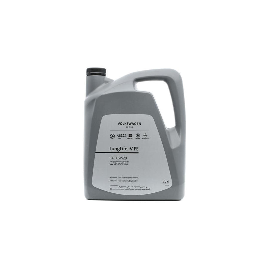Genuine Audi VW VAG Longlife IV FE 0W-20 Engine Oil - 5L