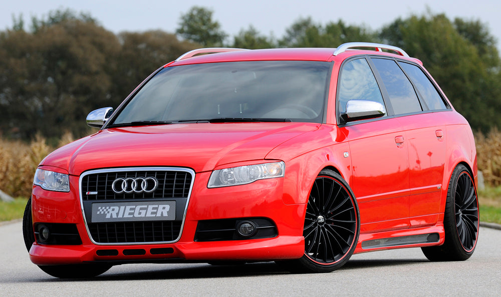 Rieger 00099030 Audi 8E B6 B7 A4 Right Side Skirt - Carbon-Look