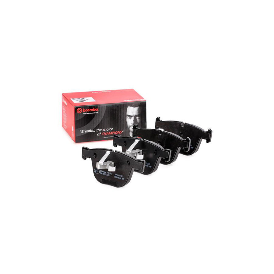 Brembo P 06 053 Brake Pad Set Prepared For Wear Indicator With Piston Clip