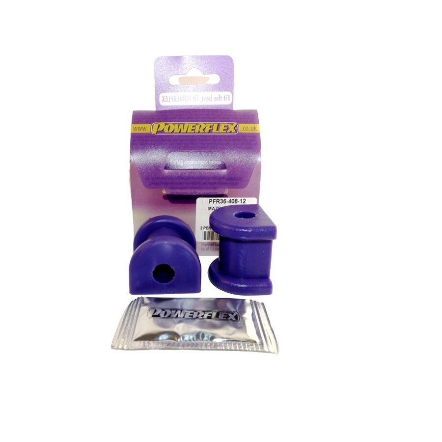 Powerflex PFR36-408-12 Mazda MX-5 Rear Anti Roll Bar Bush 12mm | Duco Car Parts UK Car Parts