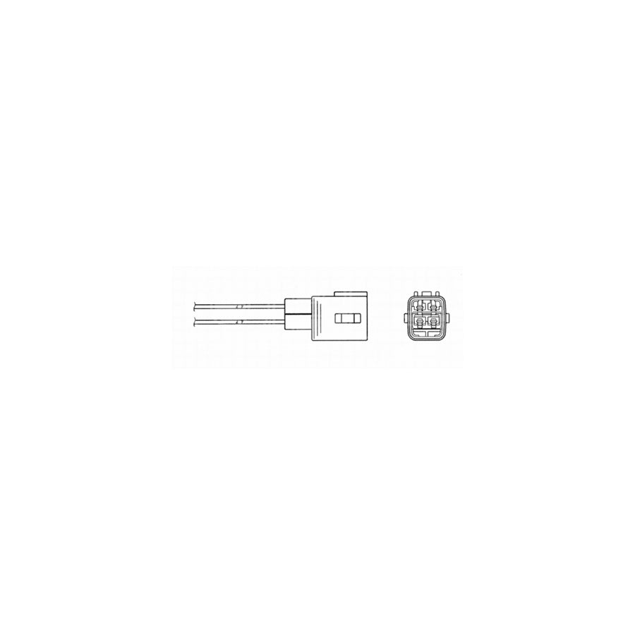 NTK Lambda Sensor / O2 Sensor (NGK 1354) - OZA648-TY11