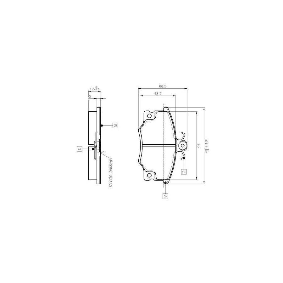 Bosch 0986Tb2006 Brake Pad Set Incl Wear Warning Contact With Accessories
