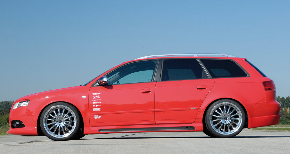 Rieger 00099030 Audi 8E B6 B7 A4 Right Side Skirt - Carbon-Look