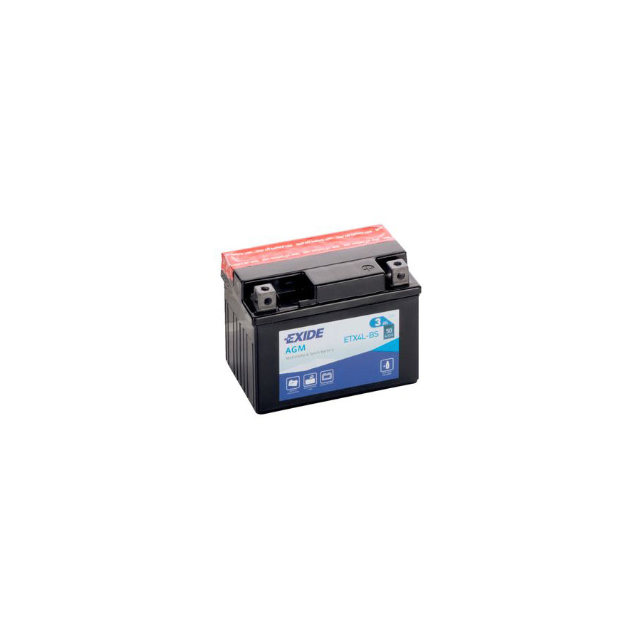 Exide ETX4L-BS 12V Motorcycle Battery | Duco Car Parts UK Car Parts