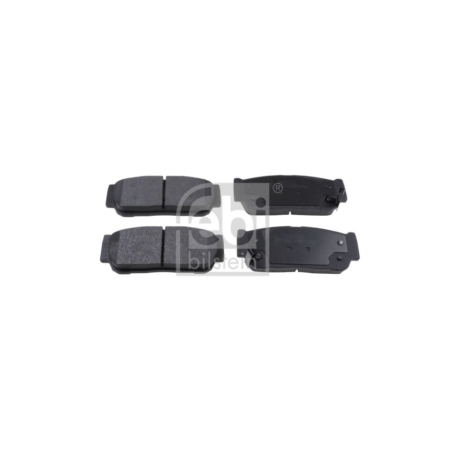 Febi Bilstein 170851 Brake Pad Set Rear Axle With Acoustic Wear Warning