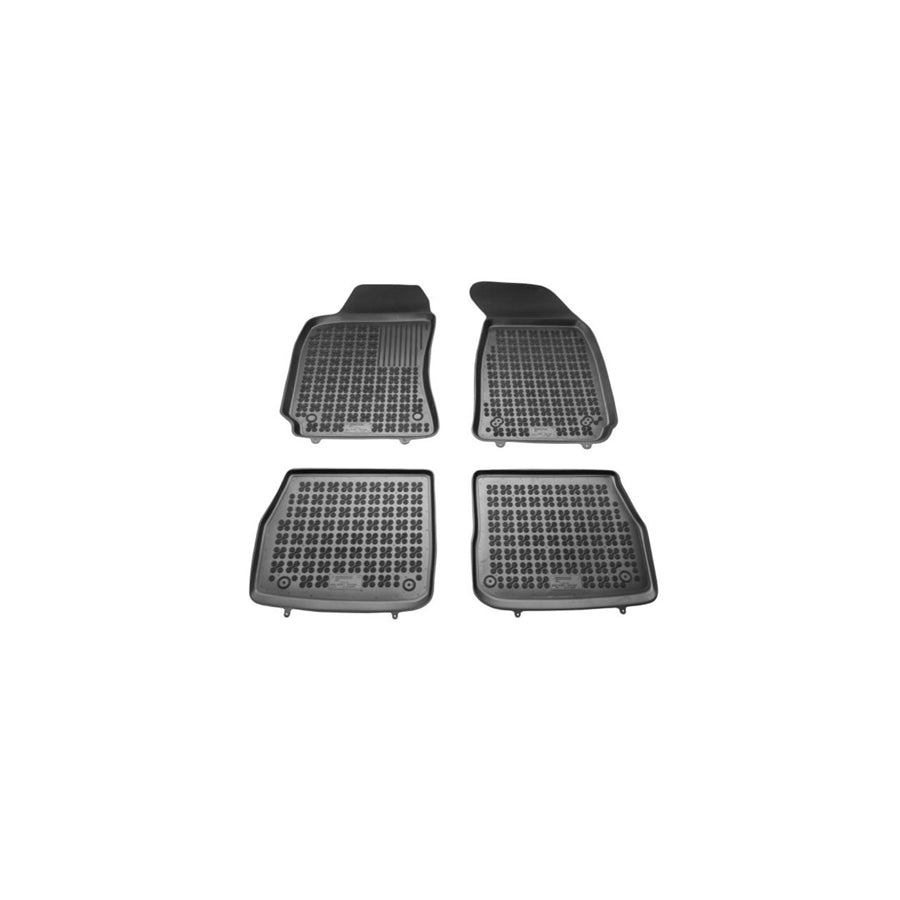 REZAW PLAST Tailored 200207 Floor mat set for SKODA Superb I Saloon (3U4) Elastomer, Front and Rear, Quantity: 4, Black