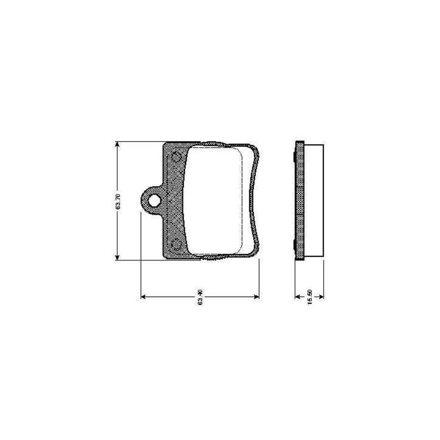 Bosch 0986Tb2309 Brake Pad Set Suitable For Mercedes Benz C Class Saloon W202 Excl Wear Warning Contact