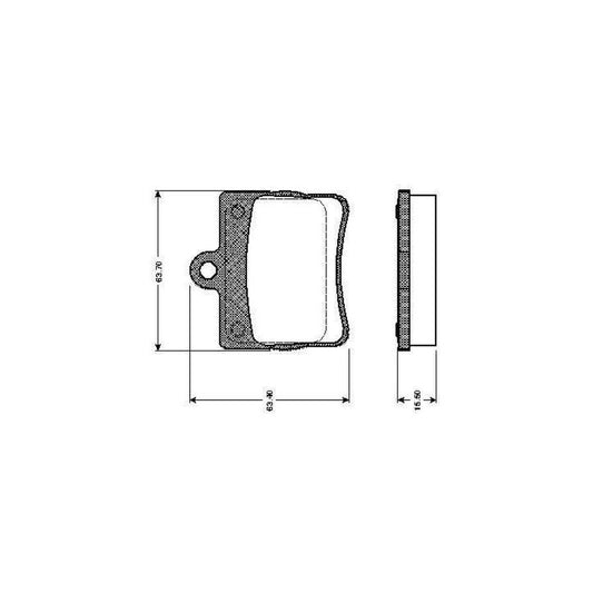 Bosch 0986Tb2309 Brake Pad Set Suitable For Mercedes Benz C Class Saloon W202 Excl Wear Warning Contact