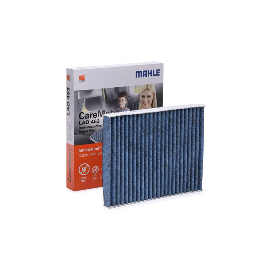 MAHLE ORIGINAL LAO 463 Pollen filter Activated Carbon Filter, with anti-allergic effect, with antibacterial action, CareMetix?