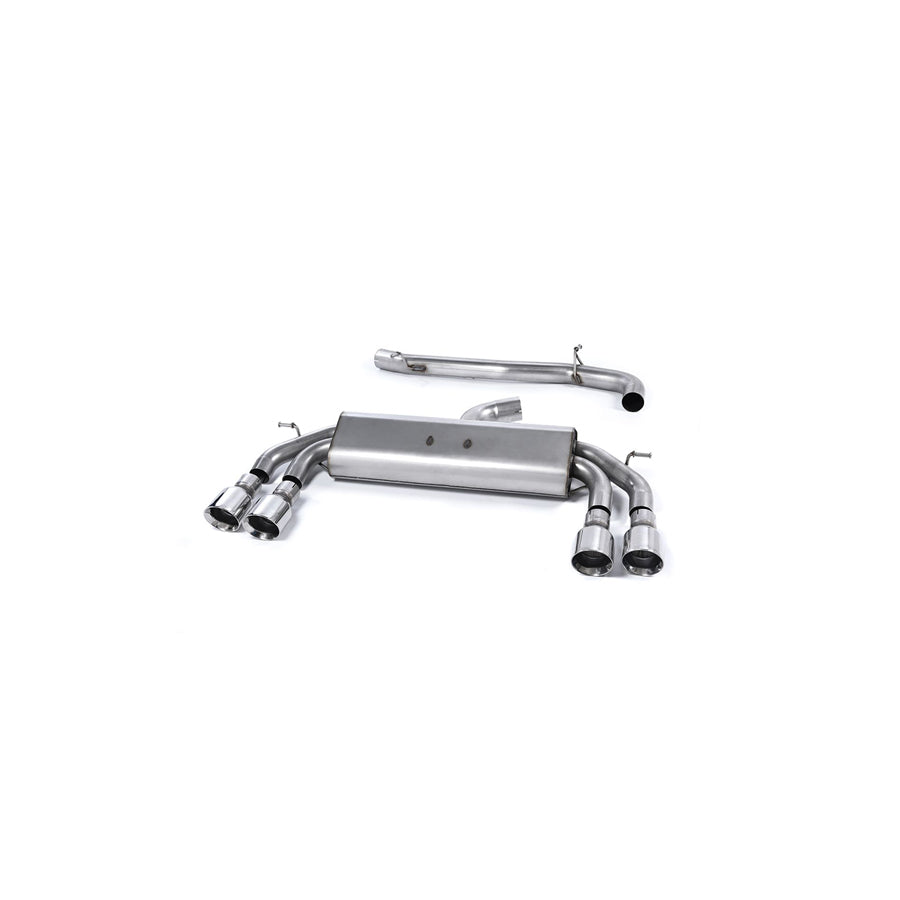 MillTek Audi 8V S3 Non-Resonated Cat-Back Exhaust (Non-Valved)
