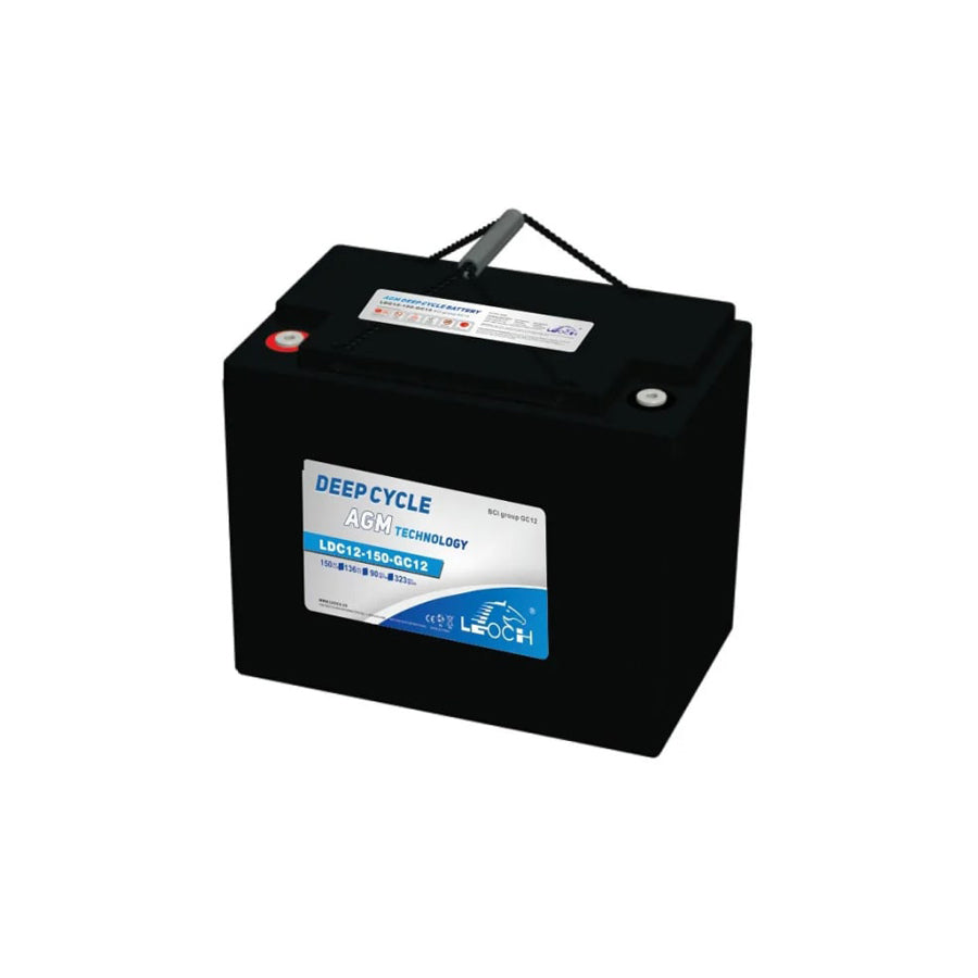 Leoch 12V 150Ah Deep Cycle AGM Battery - LDC12-150-GC12