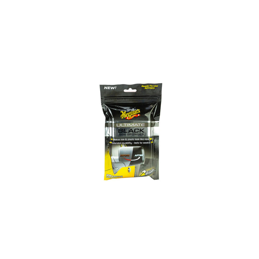 MEGUIARS ULTIMATE, BLACK Trim SPONGES G15800DE Synthetic Material Care Products | Duco Car Parts UK Car Parts