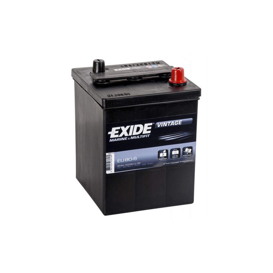 Exide EU806 Vintage Marine Leisure Battery 421SE | Duco Car Parts UK Car Parts