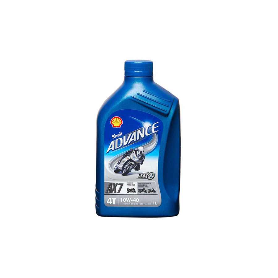 Shell Advance 4T 10W-40 AX7 Motorcycle 4 Stroke - 1Ltr