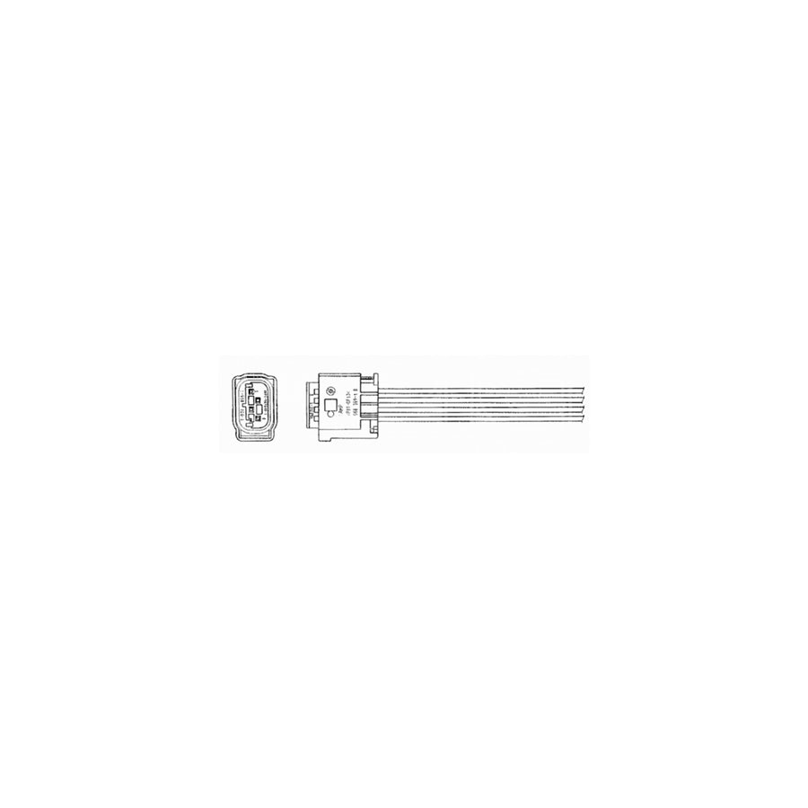 NTK Lambda Sensor / O2 Sensor (NGK 5747) - OZA659-EE45