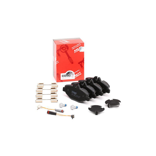 TRW Cotec Gdb1542 Brake Pad Set Suitable For Mercedes Benz E Class Incl Wear Warning Contact With Brake Caliper Screws With Accessories