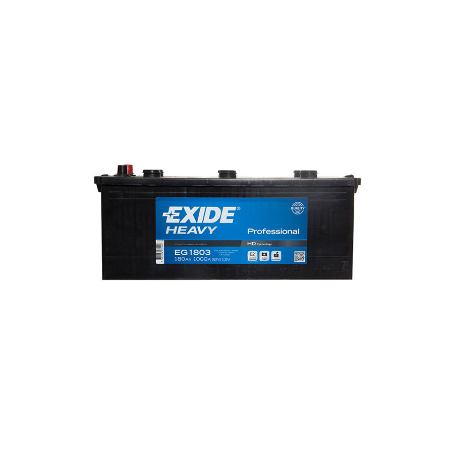 Exide Commercial Battery 629 - 2 Year Guarantee