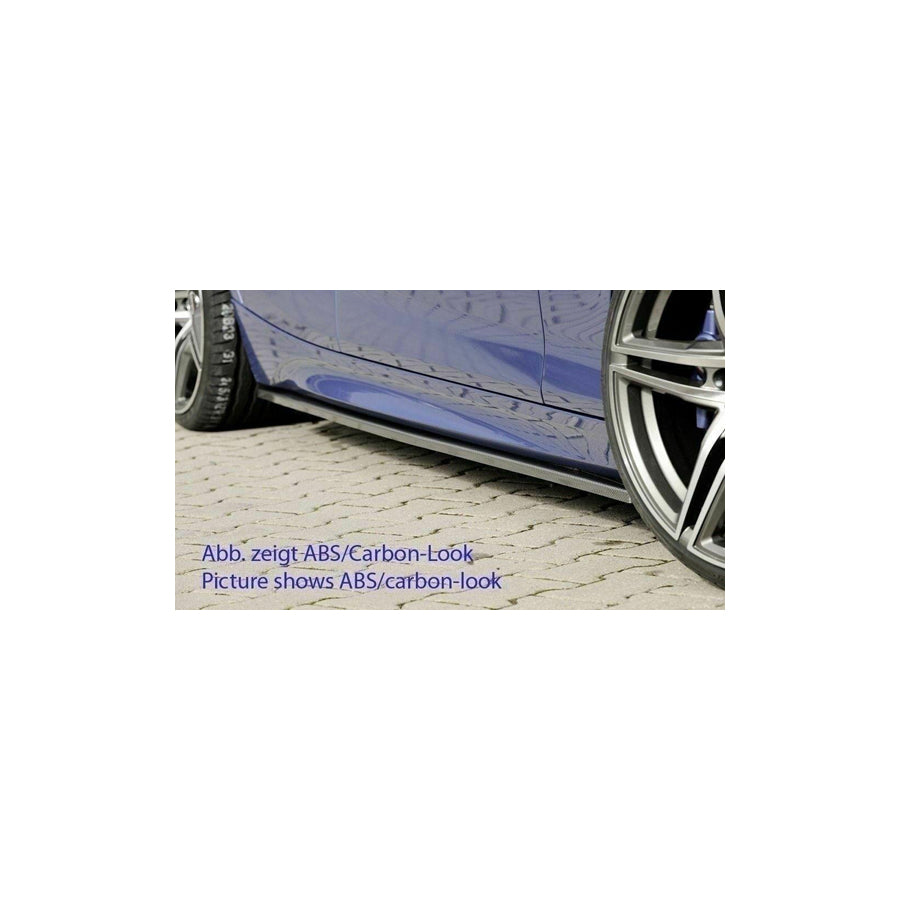 Rieger BMW 1 Series F20 Gloss Black Sideskirts (inc. M135i & M140i)