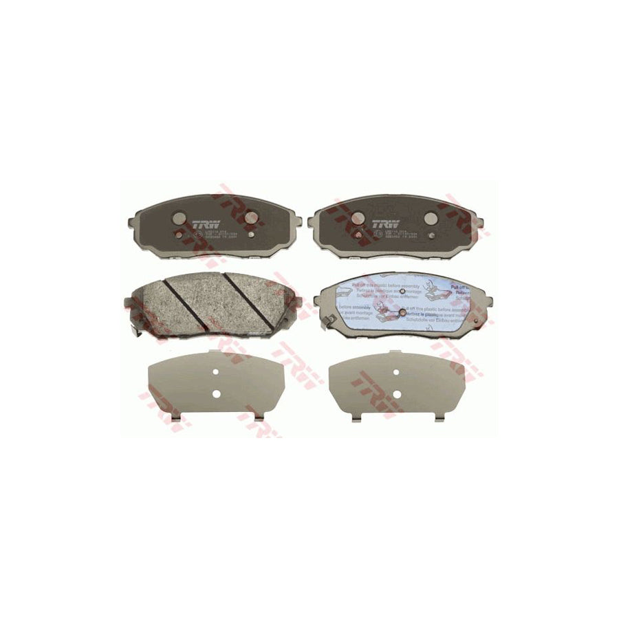TRW Gdb3452 Brake Pad Set For Kia Sorento I Jc With Acoustic Wear Warning
