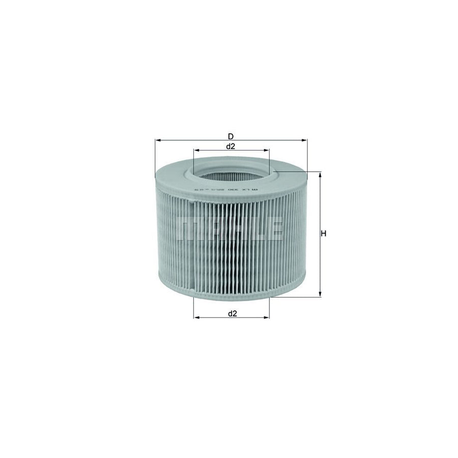 MAHLE ORIGINAL LX 330 Air Filter Filter Insert