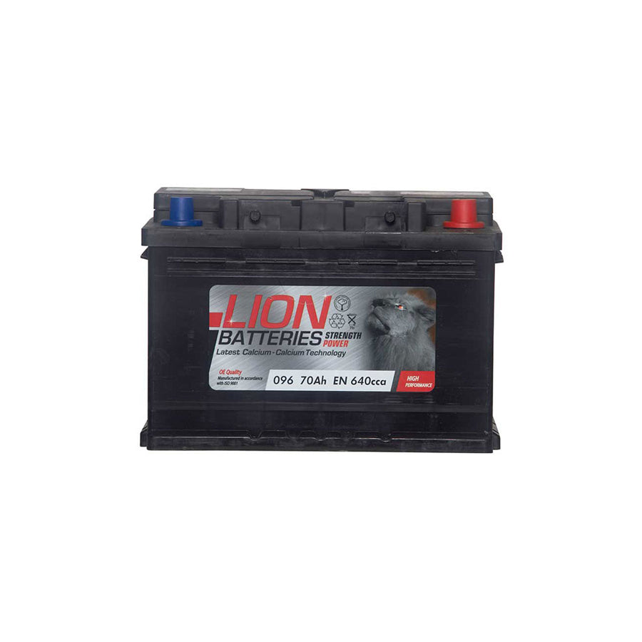 Lion 096 Car Battery - 3 Year Guarantee