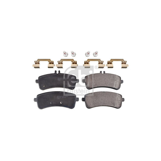 Febi Bilstein 16969 Brake Pad Set Rear Axle With Attachment Material