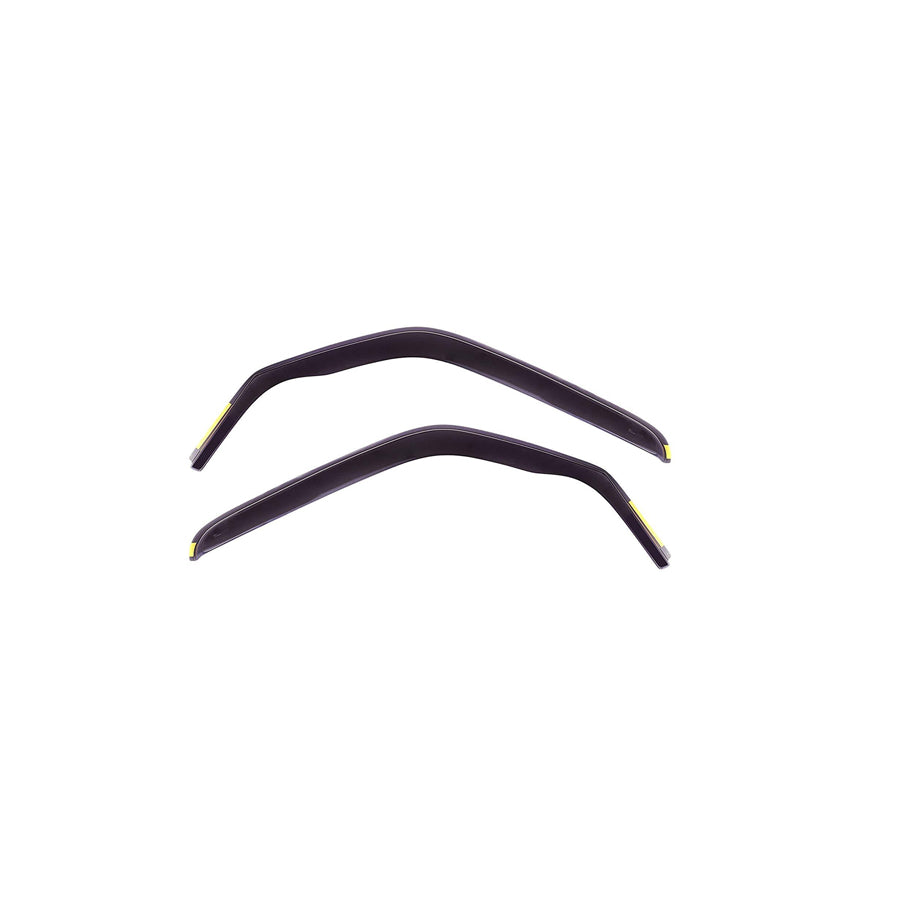 HEKO 15215 Wind deflectors for FORD USA Ranger Pickup Arrow direction, Front, Vehicle Door, Smoke Grey