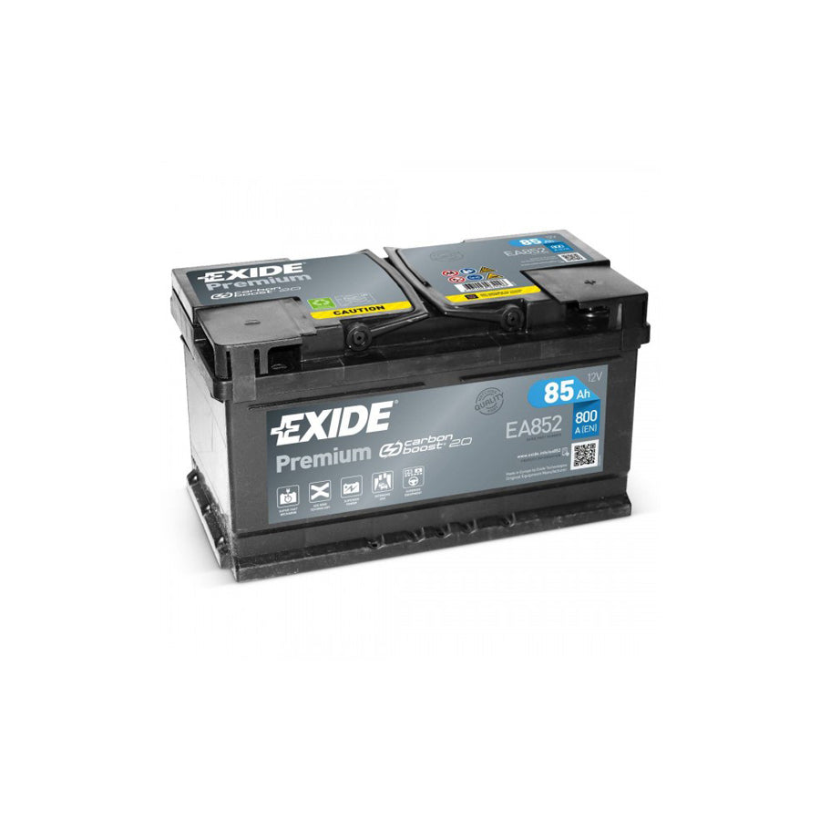 Exide EA852 Premium Carbon Boost 85AH 800A Car Battery | Duco Car Parts UK Car Parts