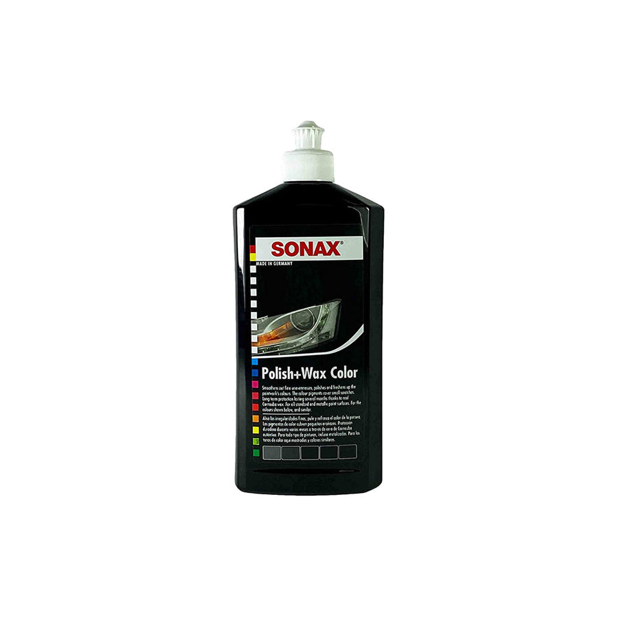 Sonax Polish + Wax COLOR Black 500ml | ML Performance Car Care