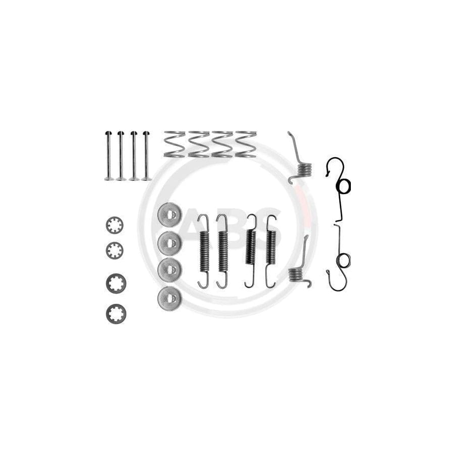 A.B.S. 0511Q Accessory Kit, Brake Shoes for FORD FIESTA | Duco Car Parts UK Car Parts