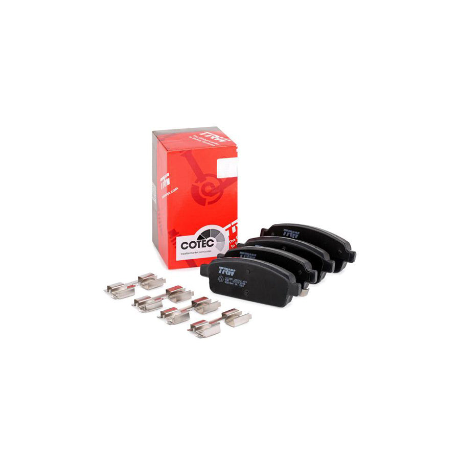 TRW Cotec Gdb1844 Brake Pad Set With Acoustic Wear Warning