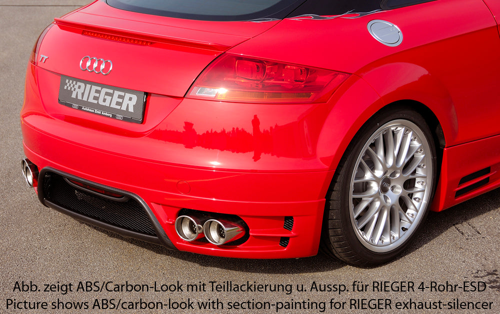 Rieger 00099047 Audi 8J TT Rear Diffuser