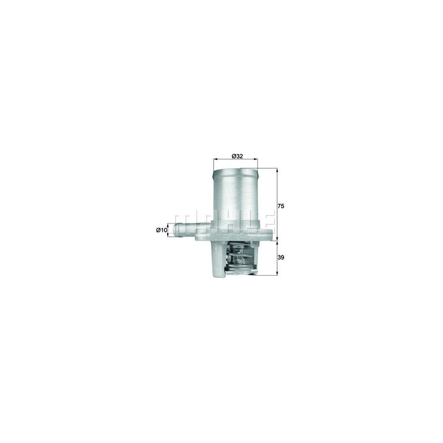MAHLE ORIGINAL TI 72 87D Engine thermostat Opening Temperature: 87°C, with seal