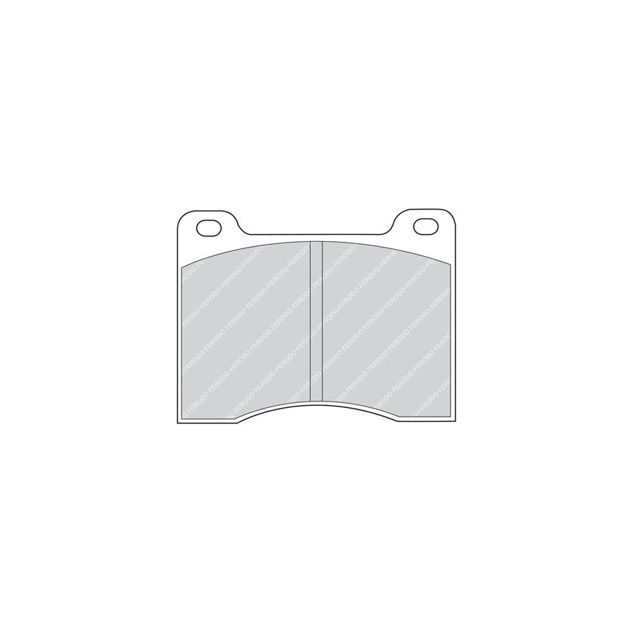 Ferodo Sl Fsl1659 Brake Pad Set For Jeep Grand Cherokee Ii Wj Wg Not Prepared For Wear Indicator