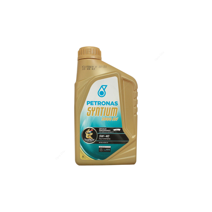 PETRONAS Syntium 3000 AV 5W-40 Fully Synthetic Car Engine Oil 1l