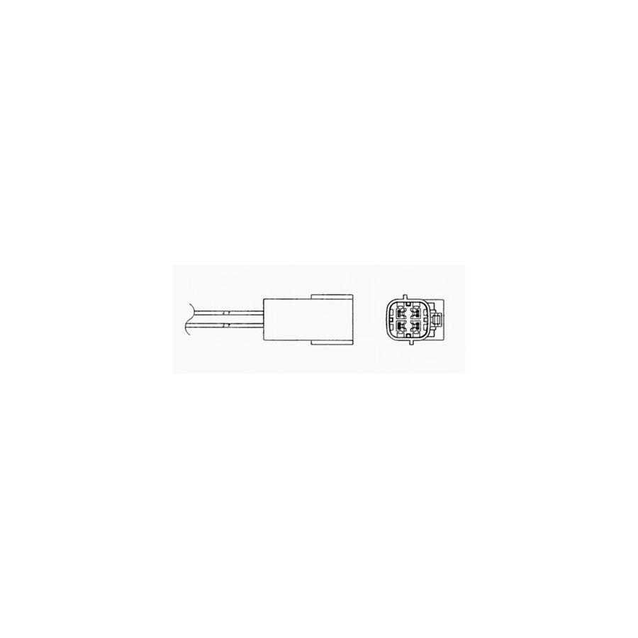 NTK Lambda Sensor / O2 Sensor (NGK 91310) - OZA838-EE1