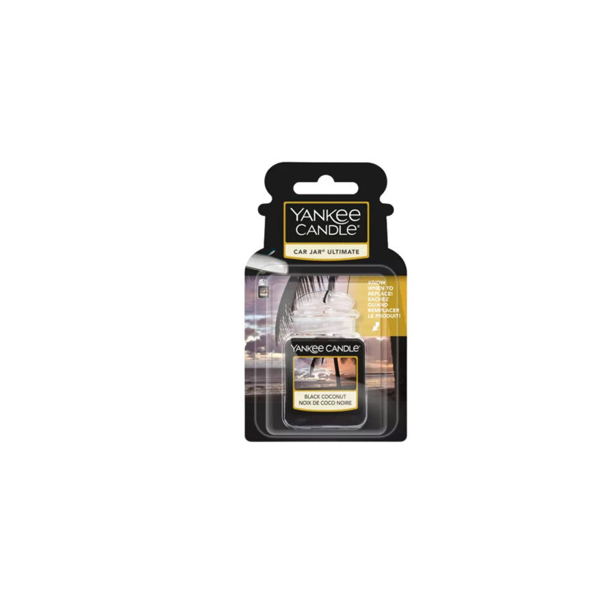 Yankee Candle Car Jar Ultimate Air Freshener - Black Coconut