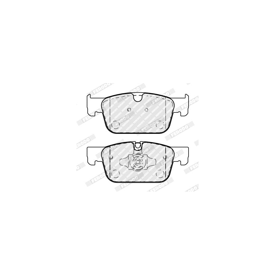 Ferodo Fdb4994 Brake Pad Set Prepared For Wear Indicator With Piston Clip Without Accessories