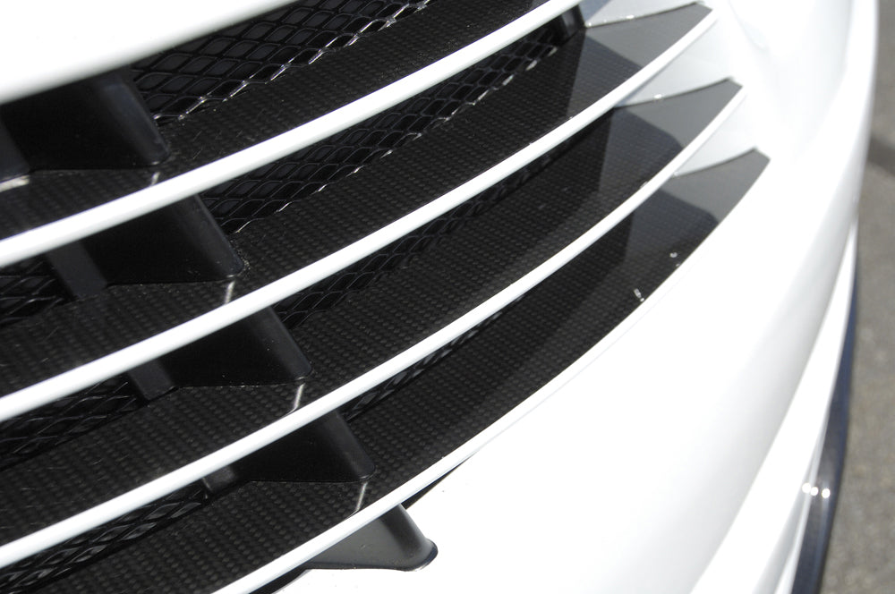 Rieger 00099051 Audi 8J TT Rear Bumper for Twin Tailpipe Left & Right - Carbon-Look