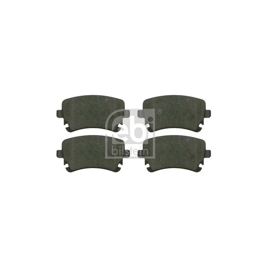 Febi Bilstein 16588 Brake Pad Set Rear Axle Excl Wear Warning Contact