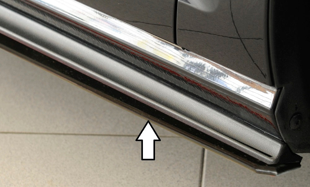 Rieger 00059588 VW Mk7 Golf Right Side Skirt Splitter (GTI, GTD & GTE)